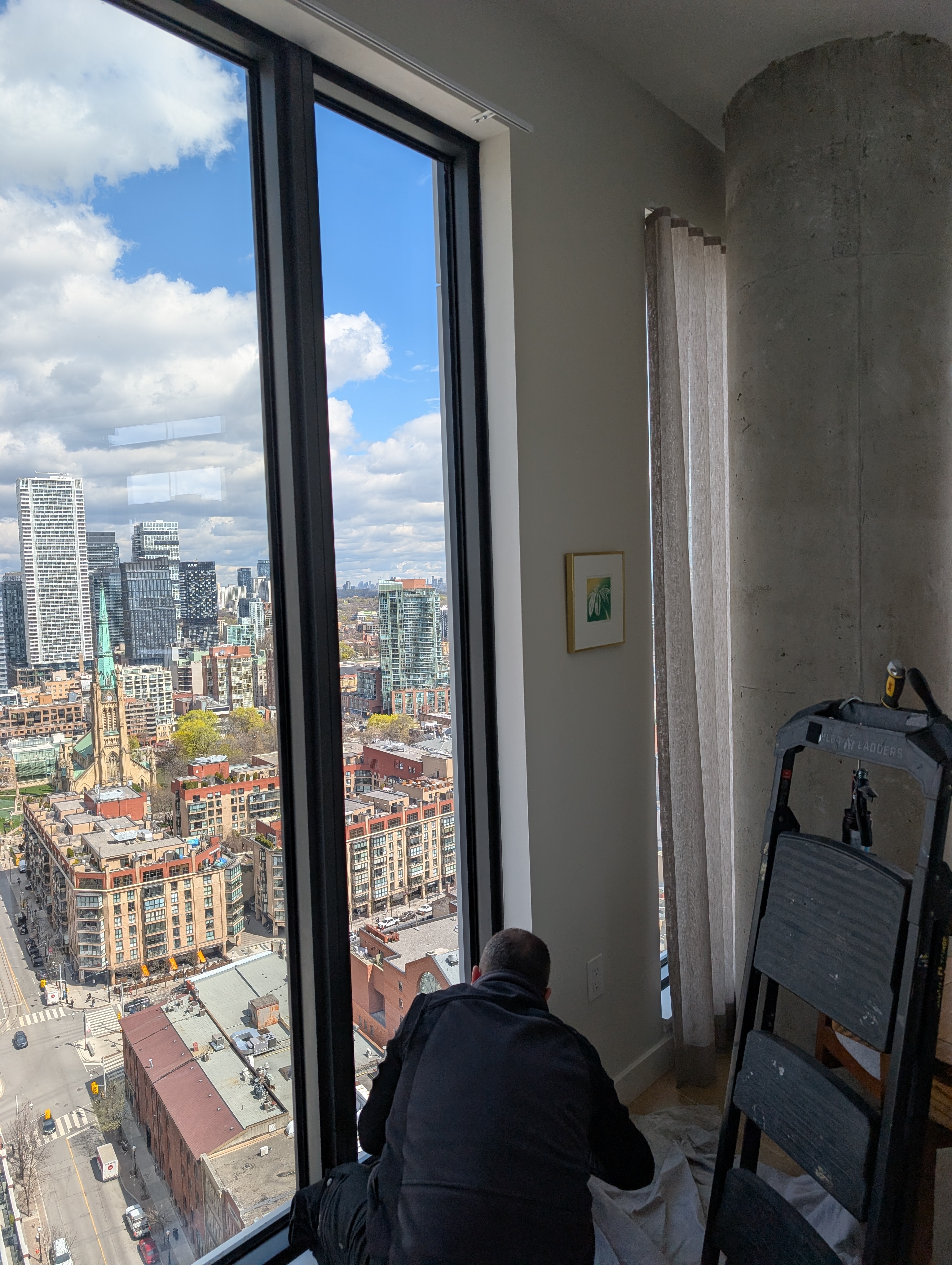 Glass Unit Replacement — before